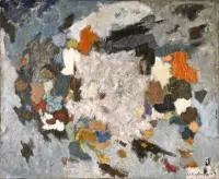 Witold Frydrych, Abstrakcja, 1969, 1969, olej, płótno