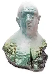 Adam Myjak, Głowa, terakota szkliwiona