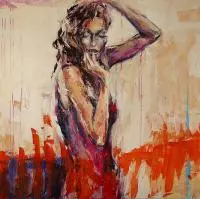Małgorzata Sęk, Warm Afternoon, 2013, 2013, akryl, płótno