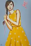 Renata Magda, Ciche rozmowy, 2016, 2016, akryl, płótno