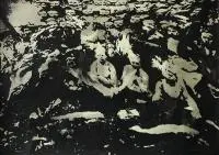 Paweł Baśnik, Post Mortem 24, 2015, 2015, tusz, węgiel, papier