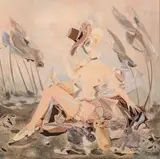 Filip Gruszczyński, Nina, 2016/17, olej, płótno