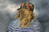 Ahead, 2016 by Agnieszka Korybut-Daszkiewicz, 2016, olej, płótno, sold Feb 2017