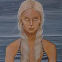 Katarzyna Kołtan, Pia, 2016, 2016, tempera żółtkowa, płyta