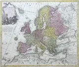 Europa delineata juxta observationes? by Tobias Lotter Guillaume Delisle, sold Jan 2017