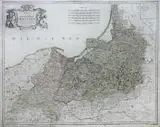 Karte von dem Koenigreiche Preussen by Franz Johann Joseph von Reilly, sold Jan 2017