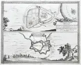 Francois de Lapointe Erik Dahlberg, Ichnographia Oppidi Mevae?/Srazburgum Oppidum Prussiae?