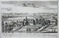 Matthäus Deisch, Die Michaelis Kirche, oder die Kirche zu allen Gottes Engeln, von der Südwest Seite