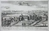 Matthäus Deisch, Die Michaelis Kirche, oder die Kirche zu allen Gottes Engeln, von der Südwest Seite