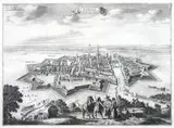 Pieter van der Aa, Elbing, Ville de la Prusse Royale