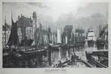 Adolf Closs, An der "Langen Brücke" in Danzig