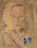 Portret Franciszka Maciaka, 1934 r. by Stanisław Ignacy Witkiewicz, 1934, pastel, papier, sold Jan 2017