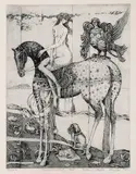 Ryszard Stryjec, Harpia, 1987 r., 1987, akwaforta, papier