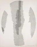 Janusz Orbitowski, Bez tytułu, 1991 r., 1991, tusz, papier