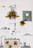 Kazimierz Mikulski, Kompozycja – z cyklu "Cień kota", 1998 r.