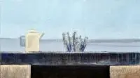Arkadiusz Rafflewski, Widok, 2016, 2016, olej, płótno