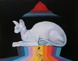 Piotr Urbanek, Pytanie pryzmatu, 2016, 2016, olej, płótno