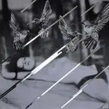 Barbara Kowalczyk, Marta, z cyklu Modelki w pracowni, 2016, 2016, transfer akrylowy, technika mieszana - własna, fragmenty lustra
