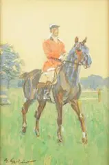 Brunon Gestwicki, Przejażdzka, gwasz, papier