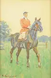 Brunon Gestwicki, Przejażdzka, gwasz, papier