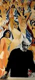 Picasso i jego Panny z Avignon, 2015 by Klaudia Świątczak-Pjanka, 2015, olej, płótno, sold Nov 2016