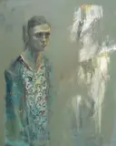 Barbara Porczyńska, W Gdańsku widziałam Memlinga, 2014, 2014, olej, płótno