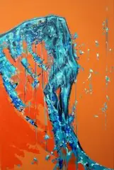 Łukasz Jankiewicz, Narodziny Venus, 2016, 2016, olej, płótno