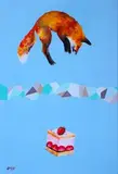 Zuzanna Zu Jankowska, Instynkt smakosza, 2016, 2016, akryl, płótno