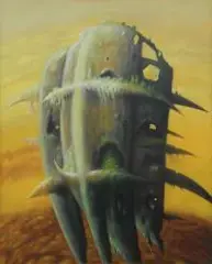 Zbigniew Olszewski, Hellaton, 2016, 2016, olej, płótno