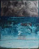 Piotr Trusik, Struktura a faktura, 2015, 2015, olej, płótno