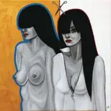 Marta Kurczyńska, Odcinam się, 2013, 2013, akryl, płótno