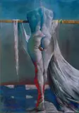 Aleksander Korman, Joanna DArc, 2011, 2011, pastel, karton fabriano