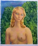 Moïse Kisling, Ewa, litografia barwna, papier, 57