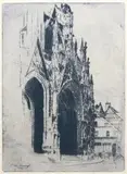Józef Pankiewicz, Portal katedry w Rouen