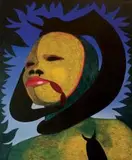 Krewny, 2016 by Krzysztof Piętka, 2016, olej, płótno, sold Sep 2016