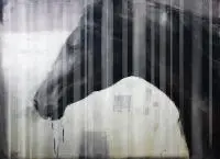 Sławomir Wojtkiewicz, Generative Horse 2, 2016, 2016, akryl, płótno