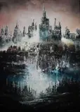 Andrzej Fronczak, Miasto - zapis w podróży, 2016, 2016, technika własna, płótno
