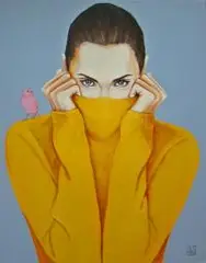 Renata Magda, Little friend, 2016, 2016, akryl, płótno