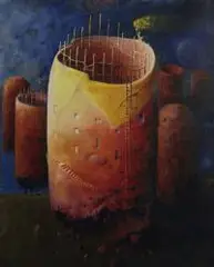 Zbigniew Olszewski, Moja wiara, 2016, 2016, olej, płótno