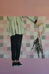 Milena Brudkowska, Bez tytułu, 2016, 2016, olej, płótno