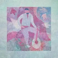 Artem Smorodin, Musician, 2016, 2016, linoryt, płótno