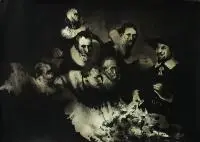 Paweł Baśnik, Post Mortem 25, 2015, 2015, tusz, węgiel, papier