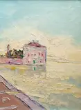 Wenecja, 1929 r. by Włodzimierz Terlikowski, 1929, olej, płótno, 61, sold Aug 2016