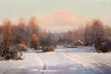 Wiktor Korecki, Zimą, olej, płótno, 59