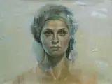 Barbara Porczyńska, Anastasija, 2016, 2016, olej, płótno