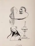 Zygmunt Menkes, Sen, tusz, papier, 24