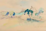 Jan Cybis, Stary Sącz, 1957 r.