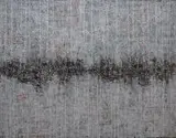 Tomasz Mistak, Pomarańczowy horyzont zdarzeń, 2016, 2016, akryl, płótno