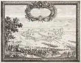 Erik J. Dahlberg, Thorunium/primaria Prussiae Regal Urbis?, Oblężenie twierdzy Toruń przez Szwedów, rycina pochodząca z dzieła S. Pufendorfa ?Caroli Gostavi Suecorum, Gothorum et Vandalorum Regis vita et res gestae?, Norymberga 1697 r. miedzioryt, papier
