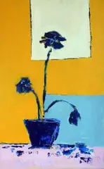 Jakub Syrkowski, Kwiaty XII, 2015, 2015, akryl, płótno